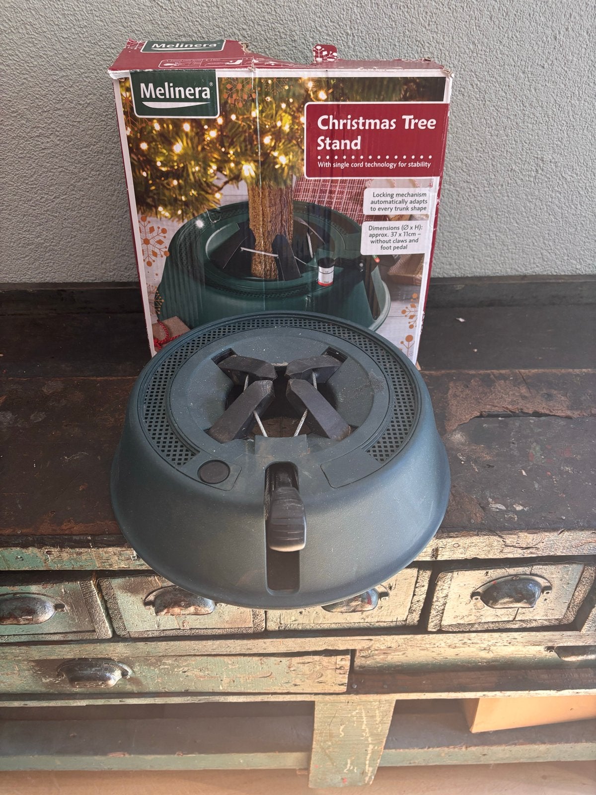 Kerstboom standaard, Ophalen, Zo goed als nieuw