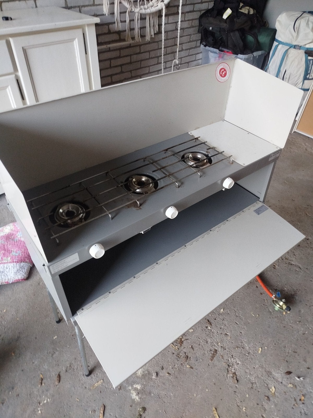 Campinggasstel, Caravans en Kamperen, Ophalen, Zo goed als nieuw
