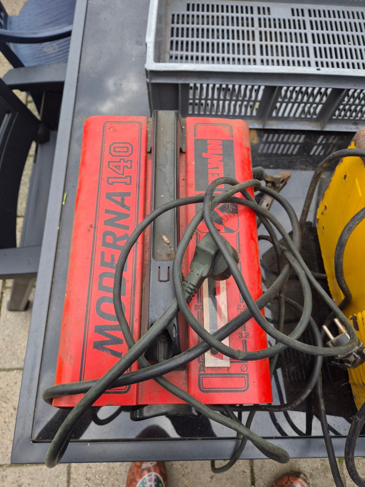 Telwin Moderna 140 en Concept 1750 Special lasapparaten, Ophalen of Verzenden, Gebruikt, Minder dan 150 ampère, Elektroden