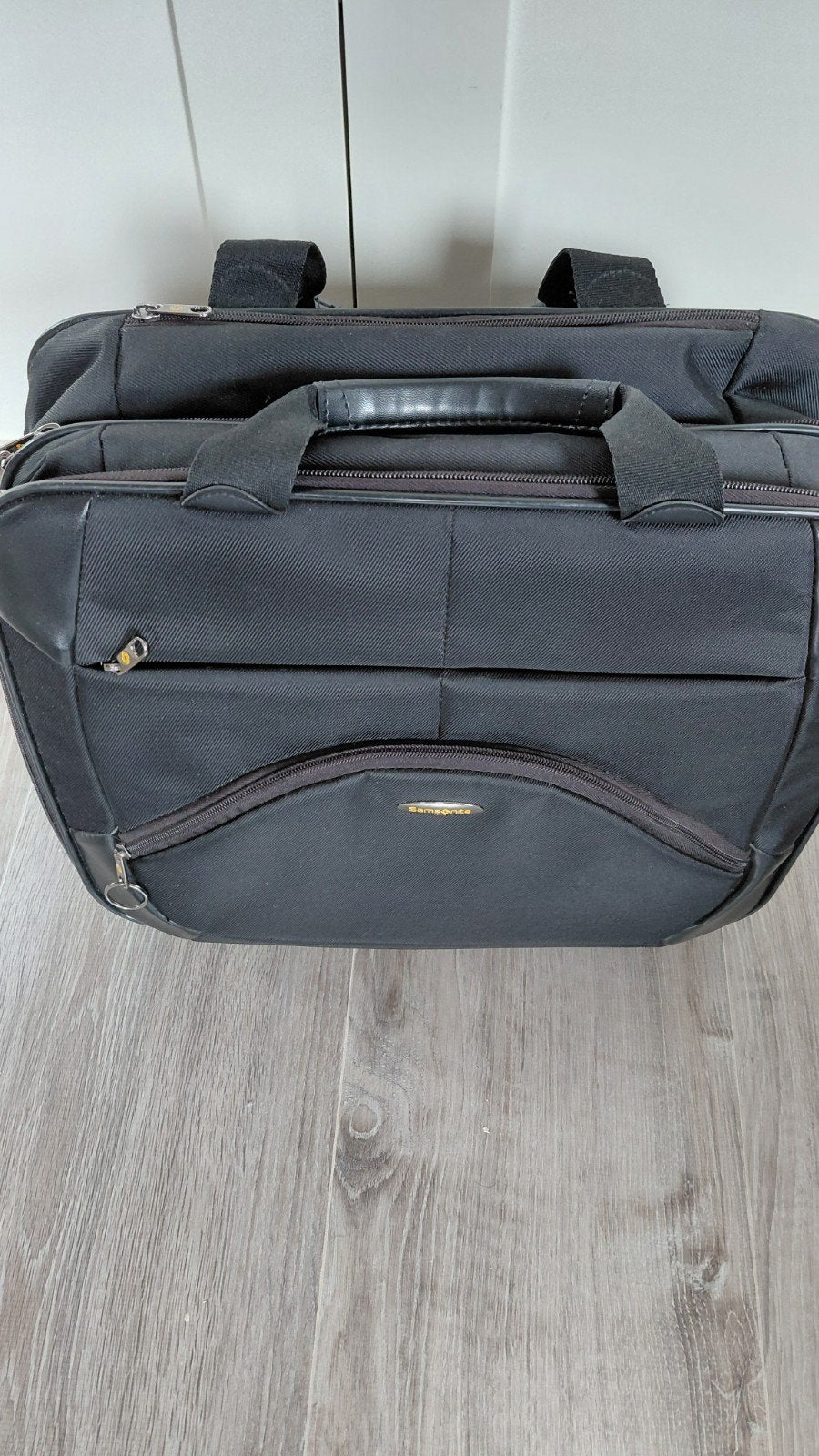 Samsonite Laptop Trolley Handbagage Koffer Business Zwart, Ophalen of Verzenden