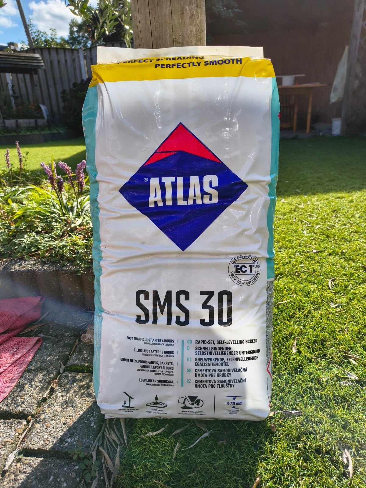 Atlas SMS 30 Egalisatiemortel, Egaline, Ophalen, Overige typen, Nieuw, Minder dan 20 cm