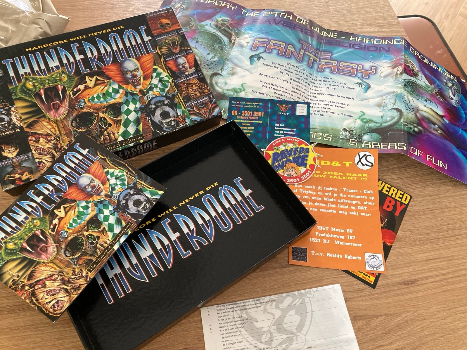 Thunderdome Hardcore Will Never Die Limited Edition Box, Ophalen of Verzenden