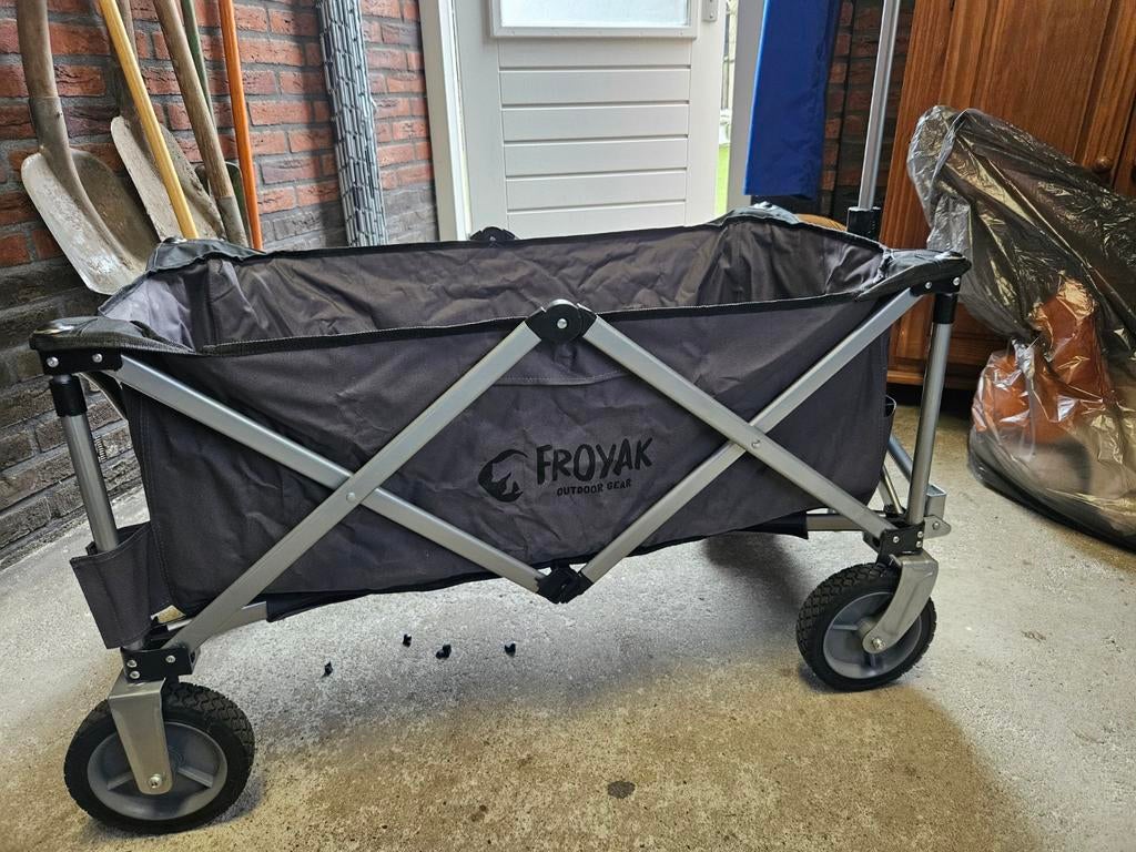 Froyak opvouwbare bolderkar, Caravans en Kamperen, Bolderkarren, Ophalen of Verzenden, Opvouwbaar