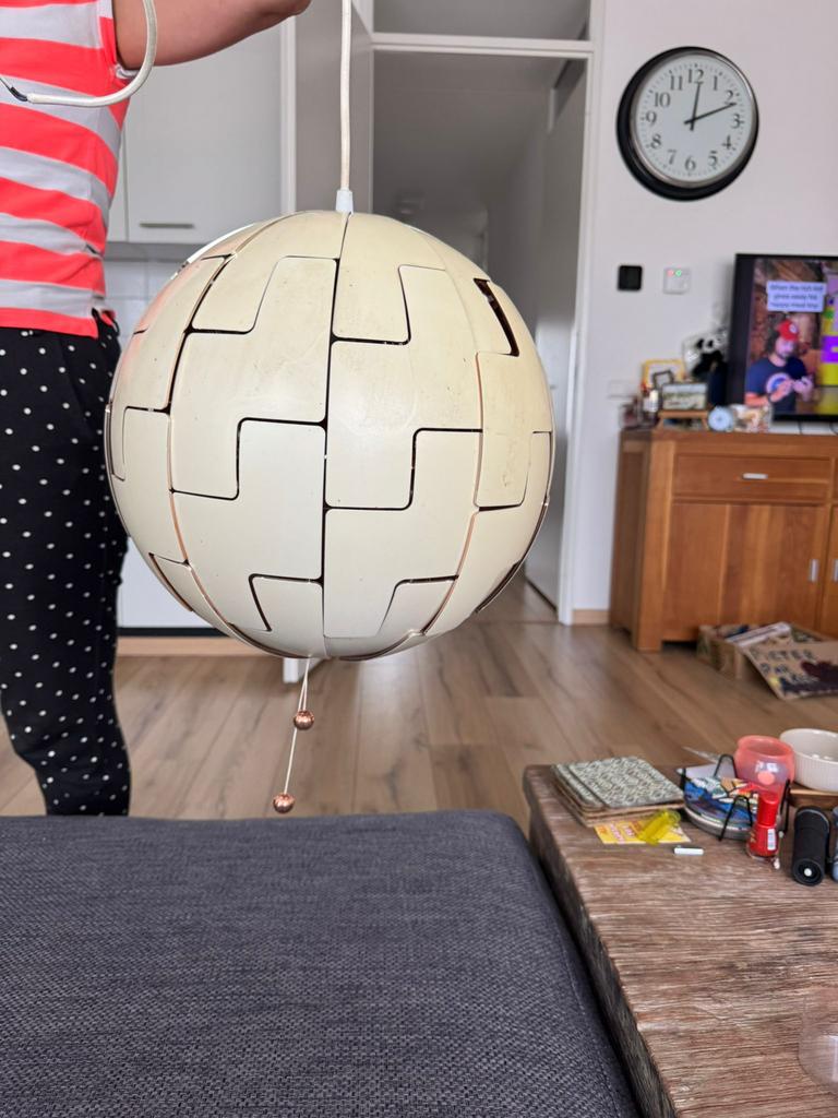 Hang lamp IKEA, Huis en Inrichting, Lampen | Hanglampen, Ophalen of Verzenden, Zo goed als nieuw, Minder dan 50 cm