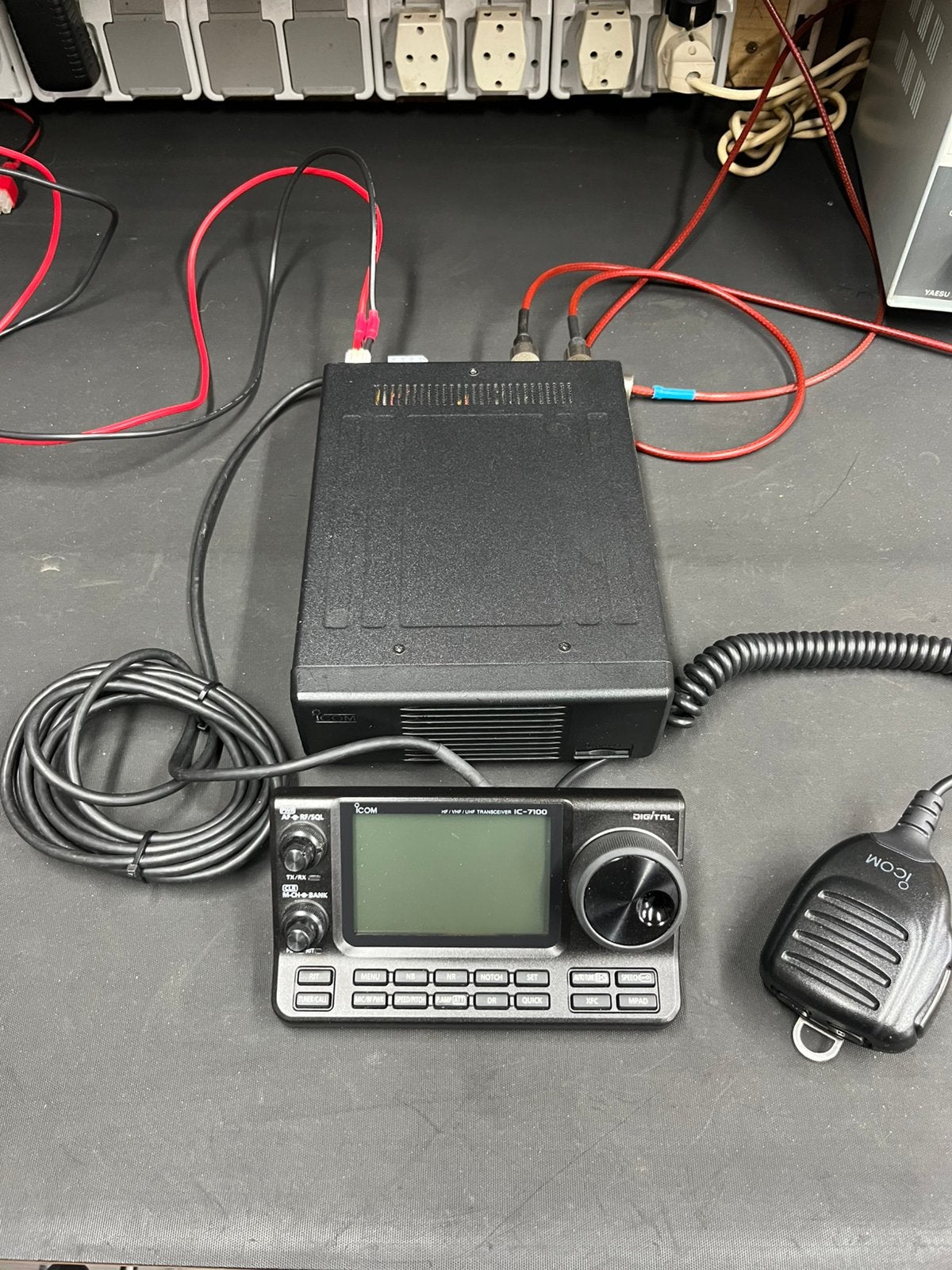 Icom 7100 hf uhf vhf, Ophalen of Verzenden, Zo goed als nieuw