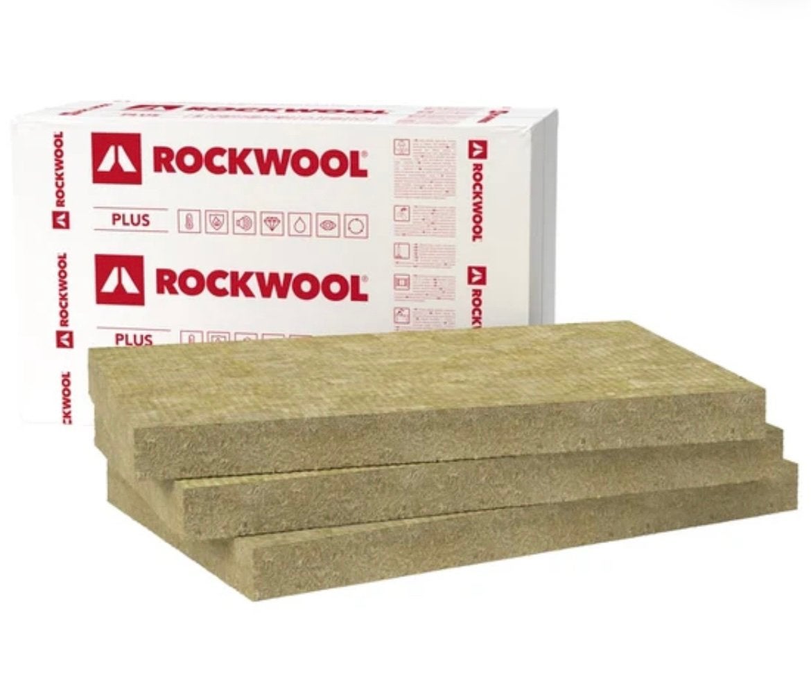 Rockwool Plus Steenwol platen 1000x610x200mm, Ophalen, Nieuw