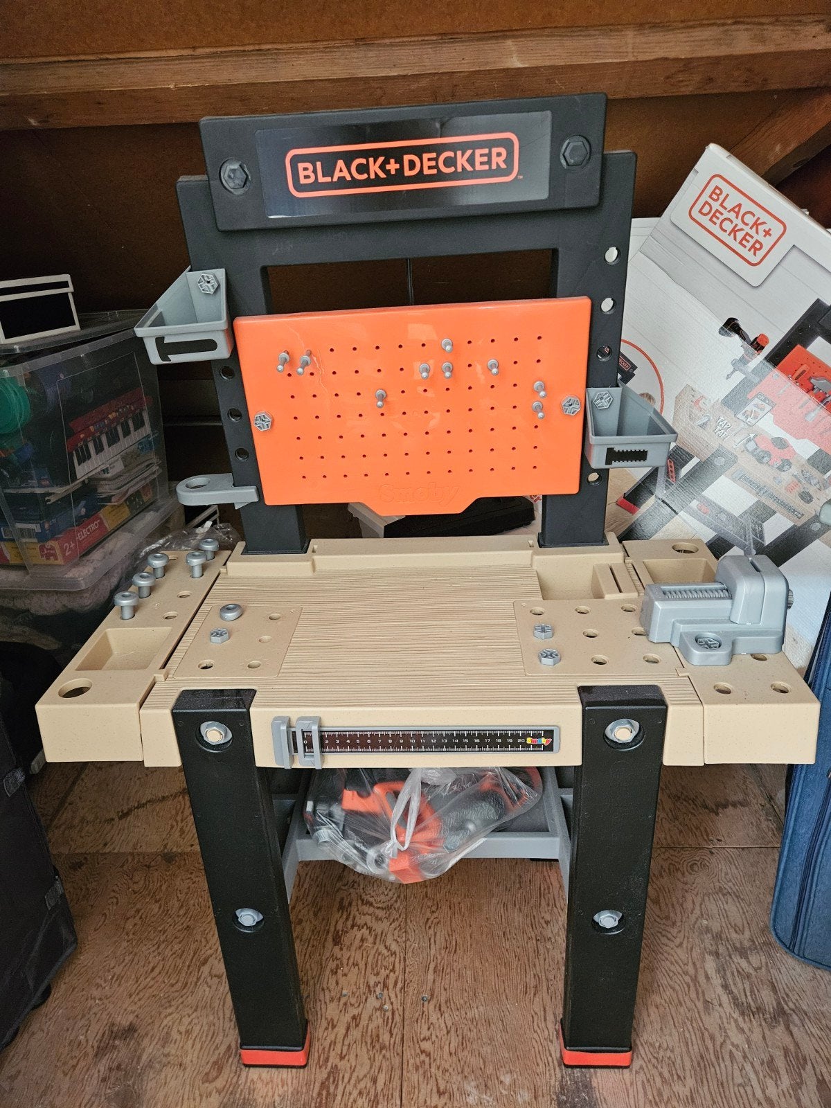 Black+Decker Speelgoed Werkbank voor Kinderen, Ophalen of Verzenden, Gebruikt, Bouwen
