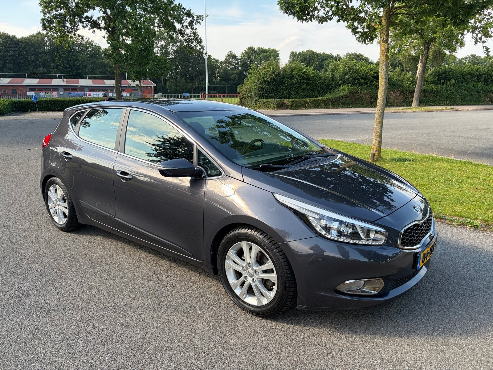 Kia (Pro) Cee d 1.6 GDI 5DR 2012 Grijs, Auto's, Voorwielaandrijving, Navigatiesysteem, 1591 cc, 4 cilinders