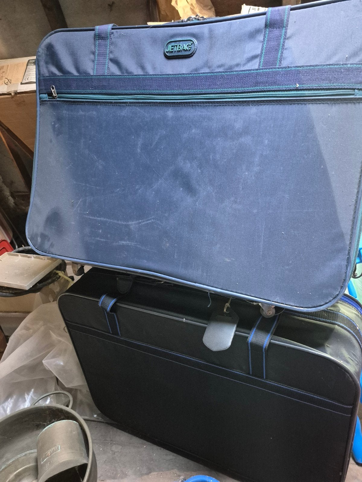 2 grote koffers, Sieraden, Tassen en Uiterlijk, Koffers, Ophalen, Gebruikt, Overige materialen, 70 cm of meer