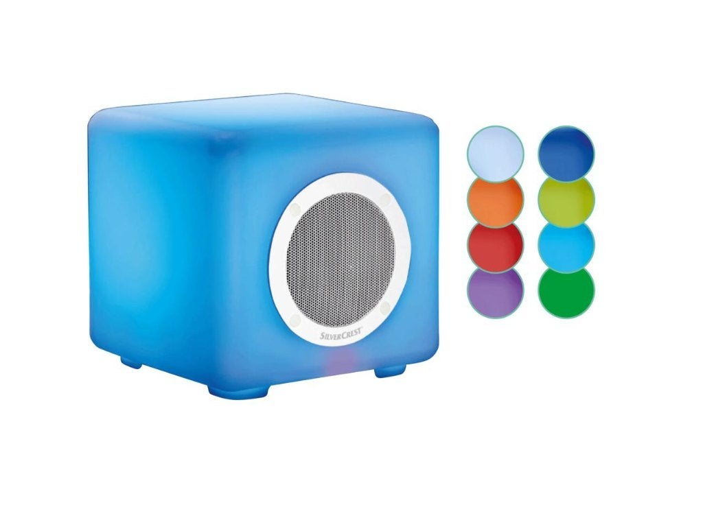 Bluetooth speaker Colour Change, Ophalen of Verzenden, Overige figuren, Zo goed als nieuw, Beeldje of Figuurtje