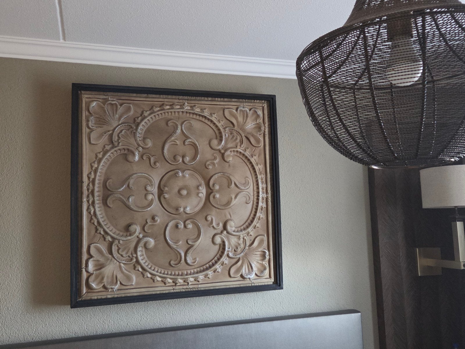 PTMD Wandpaneel - Decoratief en Stijlvol, Ophalen, Metaal, Klassiek, Zo goed als nieuw