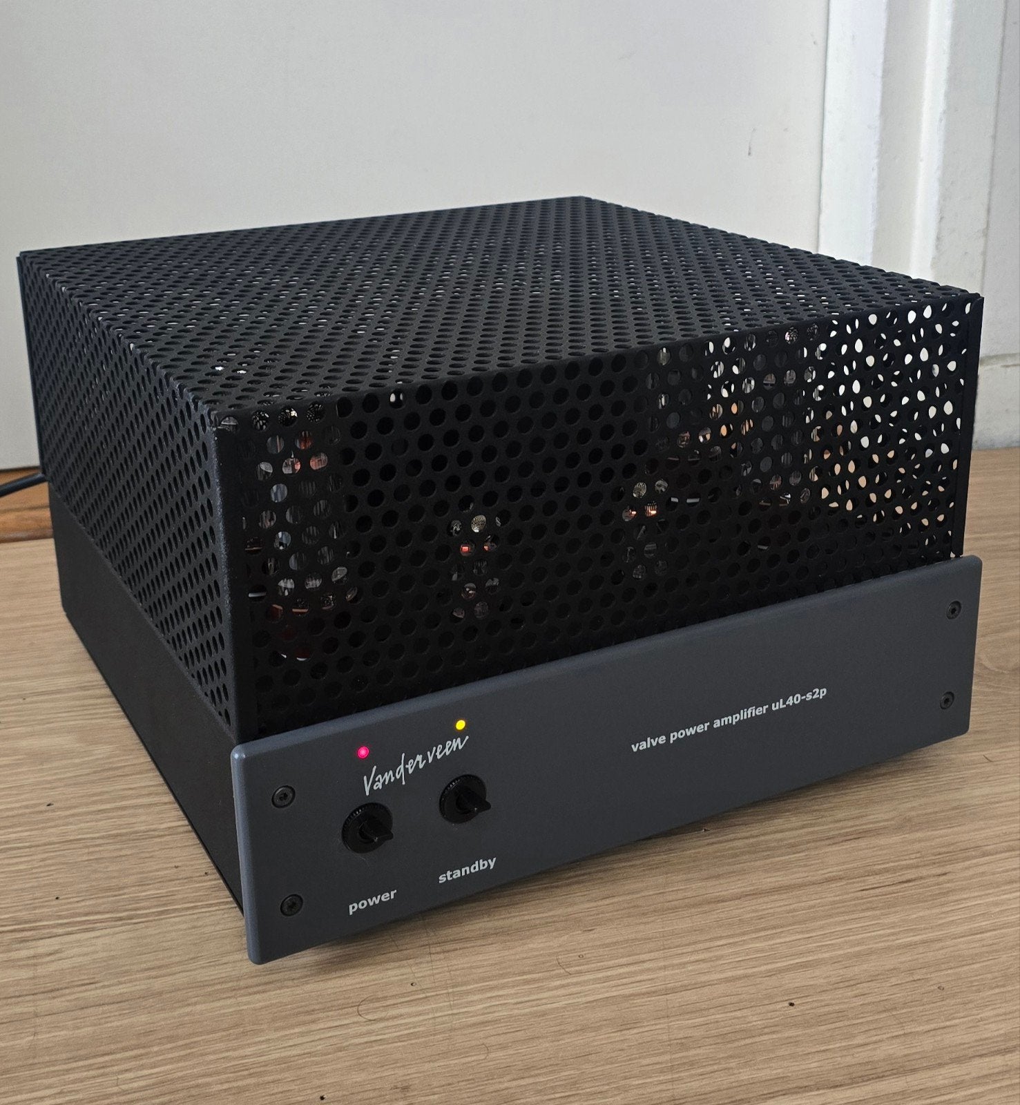 Vanderveen UL40-S2P buizenversterker, Ophalen