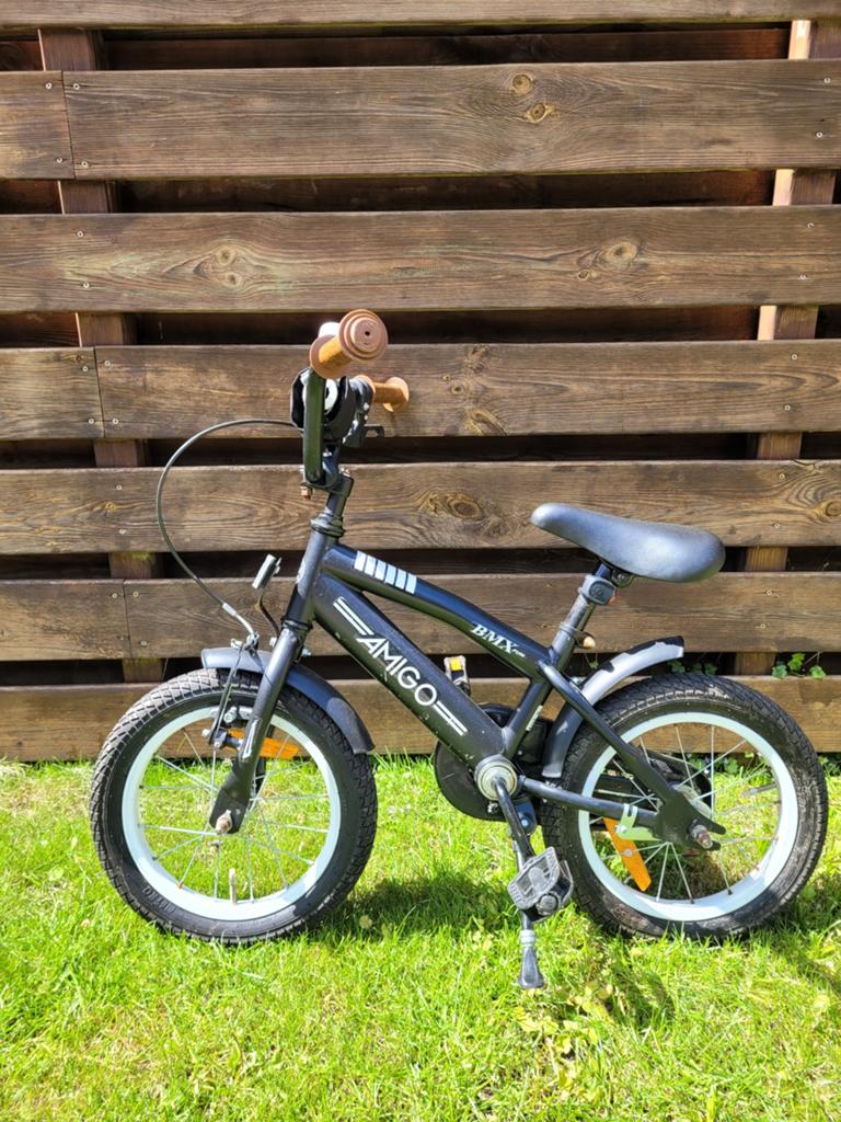 Amigo BMX kinderfiets 14 inch, Fietsen en Brommers, Ophalen of Verzenden, Gebruikt, Minder dan 16 inch