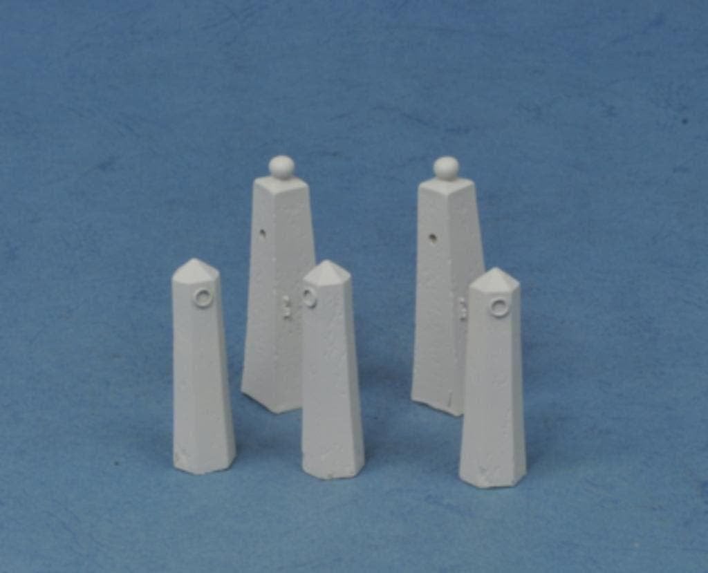 Diorama Resin paaltjes	1/35, Ophalen of Verzenden, Nieuw, 1:35 tot 1:50