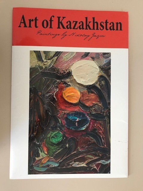 Map 20 reproducties van Nikolay Gazeef. Kazachstan., Ophalen