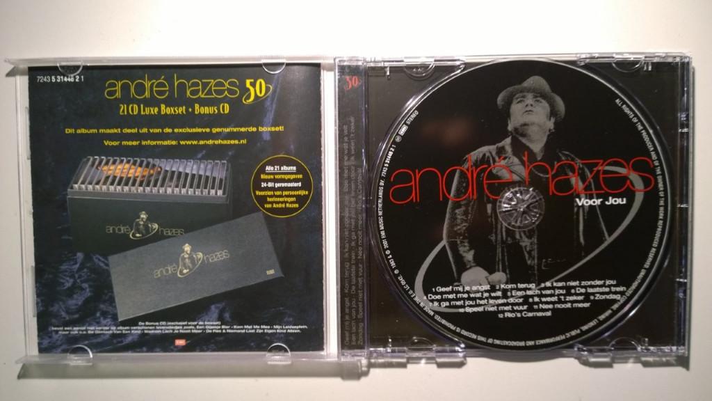 André Hazes - Voor Jou, Ophalen of Verzenden, Zo goed als nieuw, Levenslied of Smartlap