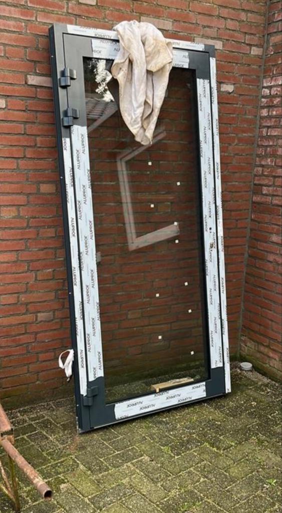 Aluprof buitendeur incl kozijn. 1046 x
2148 nieuw!!, 75 tot 150 cm, Deurkozijn, Nieuw, Ophalen of Verzenden