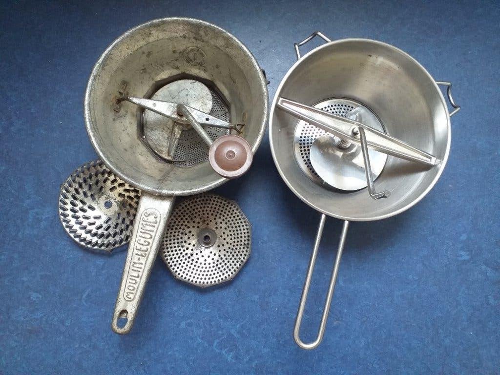 Groentezeef, Soepzeef, Passeerzeef, Huis en Inrichting, Overige typen, Zilver, Ophalen of Verzenden, Zo goed als nieuw
