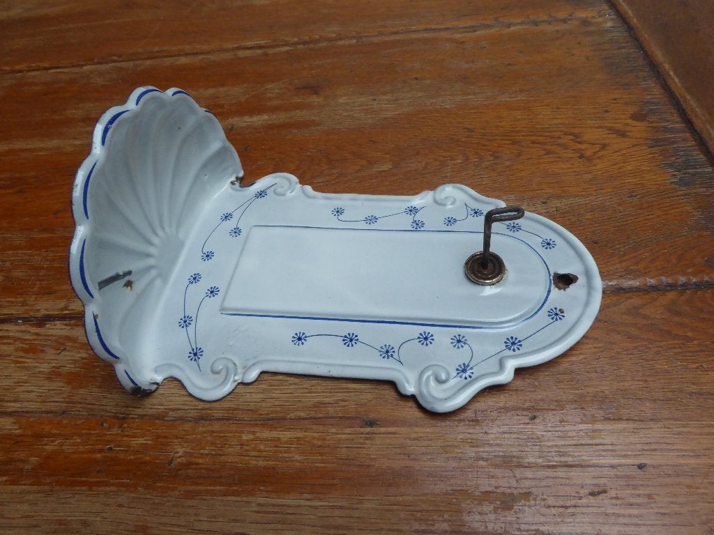Apart antiek emaille zeepbakje, Antiek en Kunst, Ophalen of Verzenden