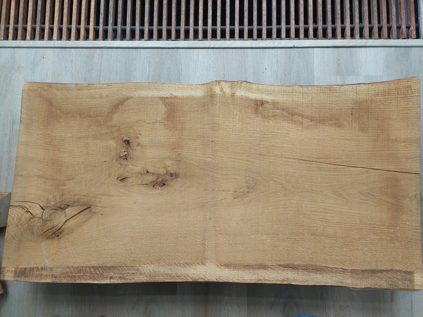Tafelblad eikenhout (salontafel), Ophalen, Eiken, Nieuw, Plank