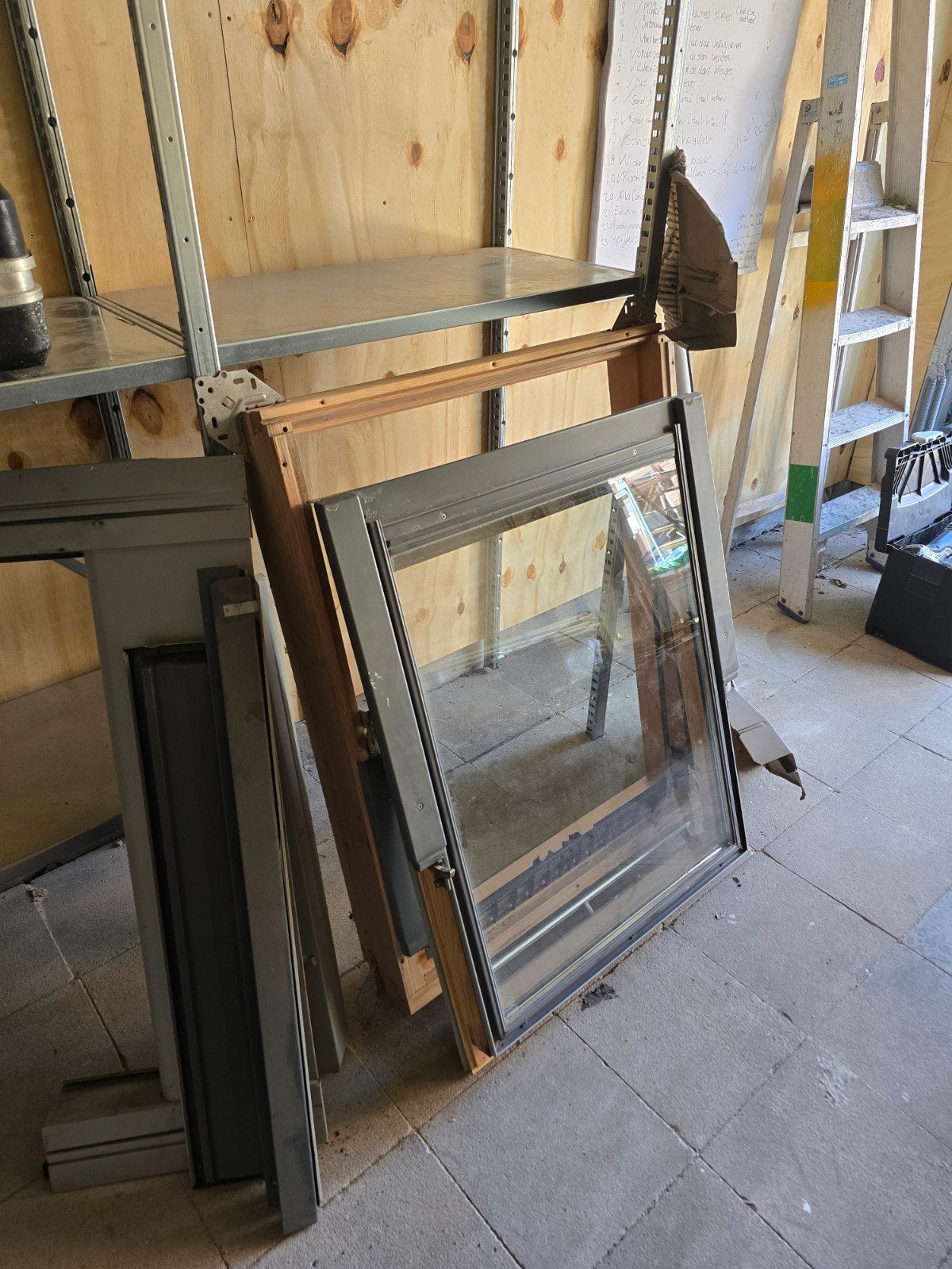 Gebruikt Velux Dakraam met Houten Kozijn, Ophalen, Gebruikt, Minder dan 80 cm, 80 tot 120 cm