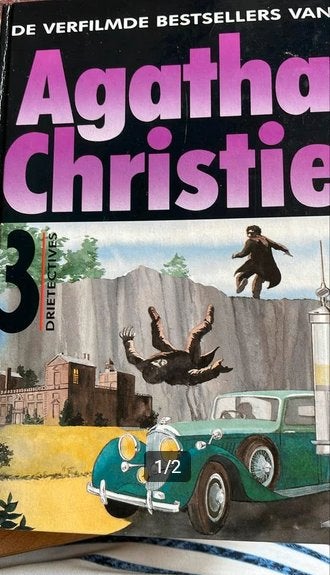Agatha Christie - 3 Detectives (De Verfilmde Bestsellers), Boeken, Gelezen, Tv-bewerking, Ophalen of Verzenden, Agatha Christie