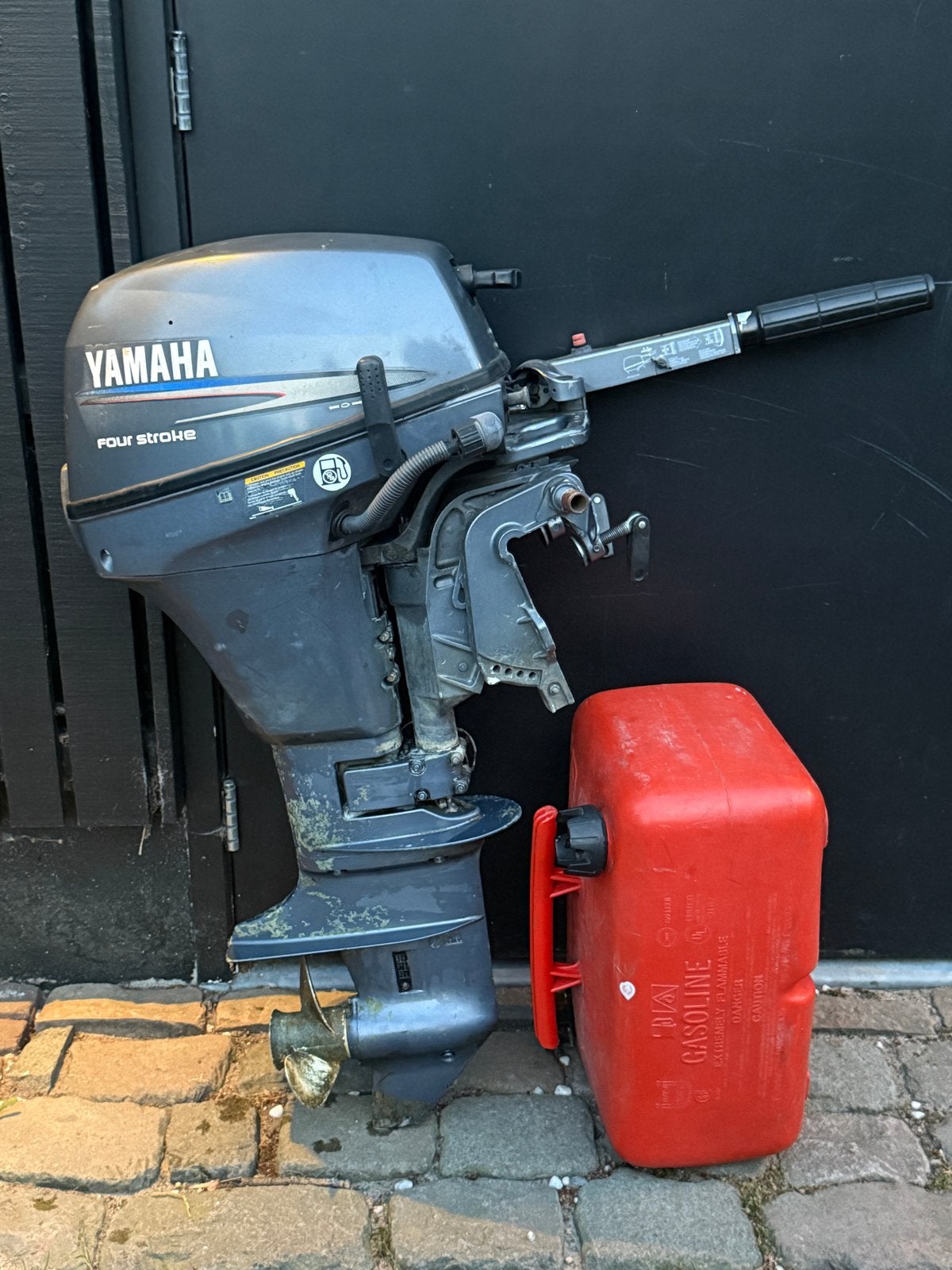 8pk Yamaha 2 cilinder 4-takt kortstaart, Ophalen, Gebruikt, 5 tot 10 pk, Viertaktmotor