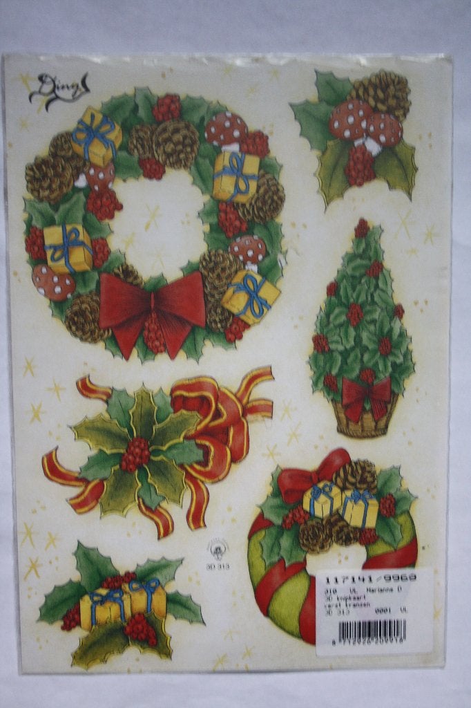 2 st. A5 knipvellen A5 3D marianne design 9978, Ophalen of Verzenden, Nieuw, Kerst, Knipvel