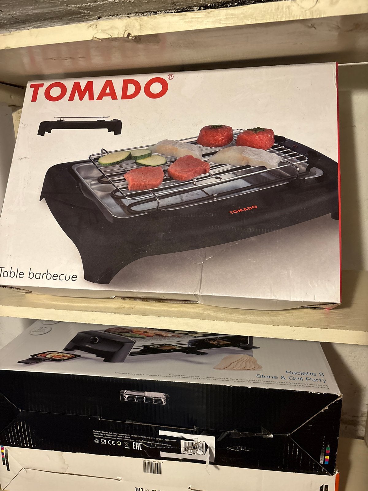 Tomado Tafelbarbecue - Compact en Handig, Ophalen of Verzenden, Nieuw