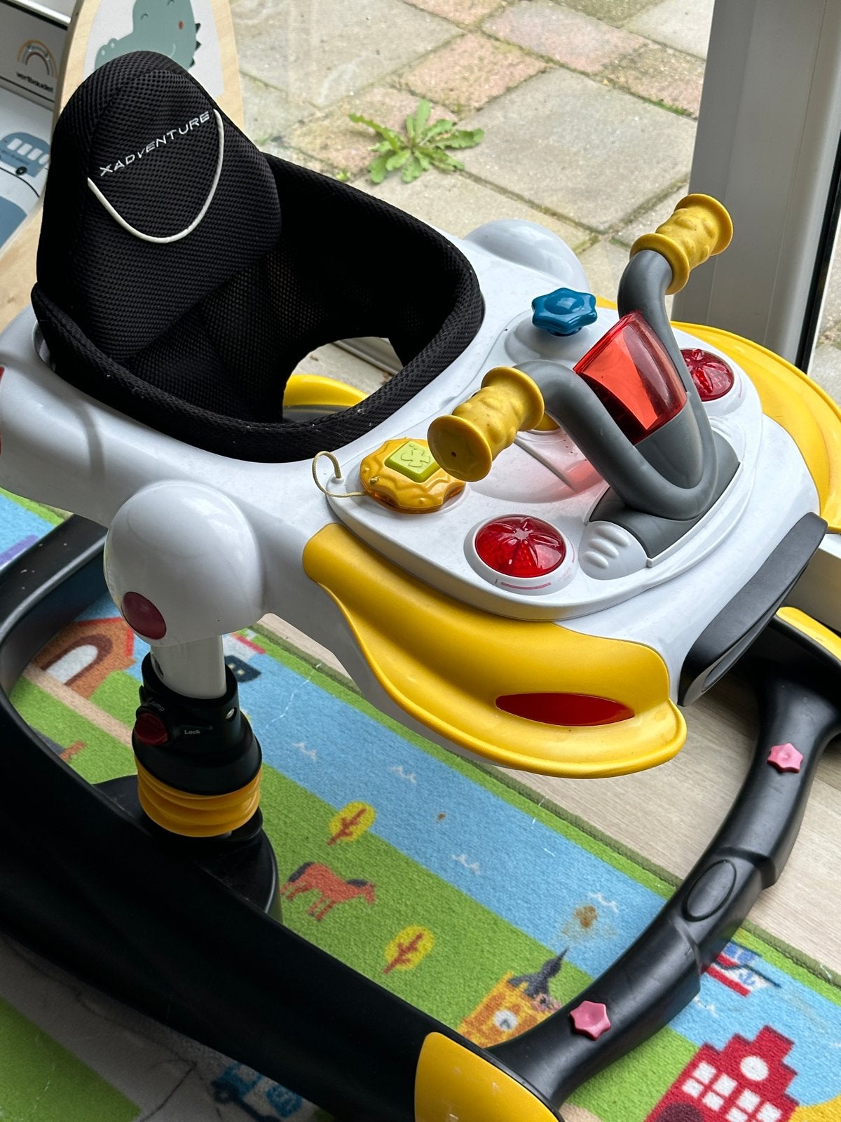Xadventure Babywalker met speelblad, Ophalen of Verzenden, Gebruikt, Overige typen, Met geluid
