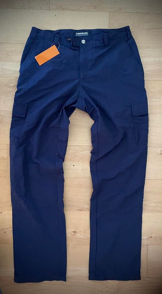 Tenson licht gewicht wandel outdoor broek blauw maat 52, Ophalen of Verzenden, Zo goed als nieuw, Maat 52/54 (L), Blauw