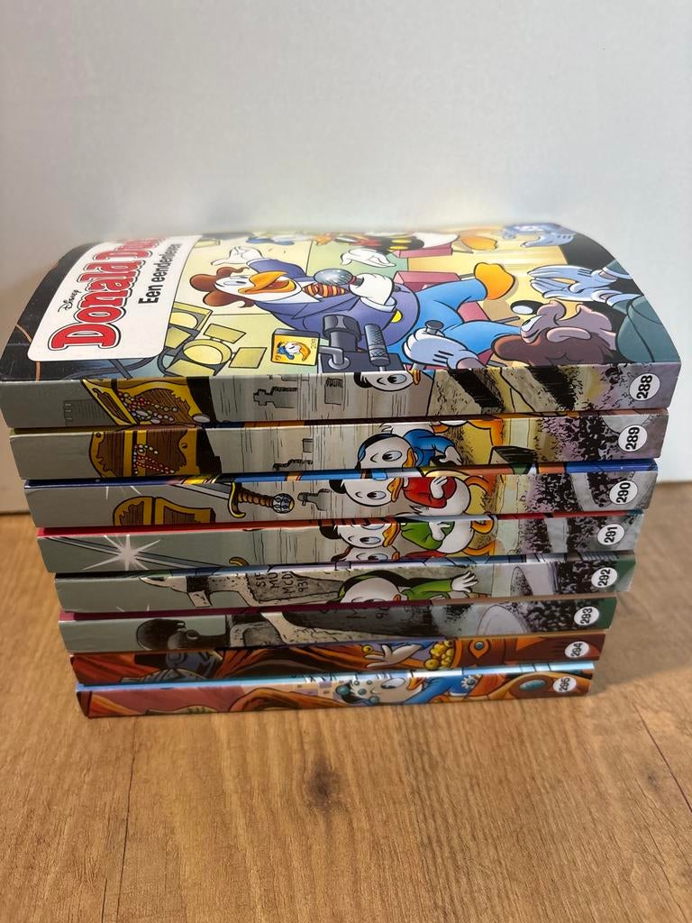 Donald Duck: Een eendenleven - 288-295, Complete serie of reeks, Ophalen of Verzenden, Zo goed als nieuw