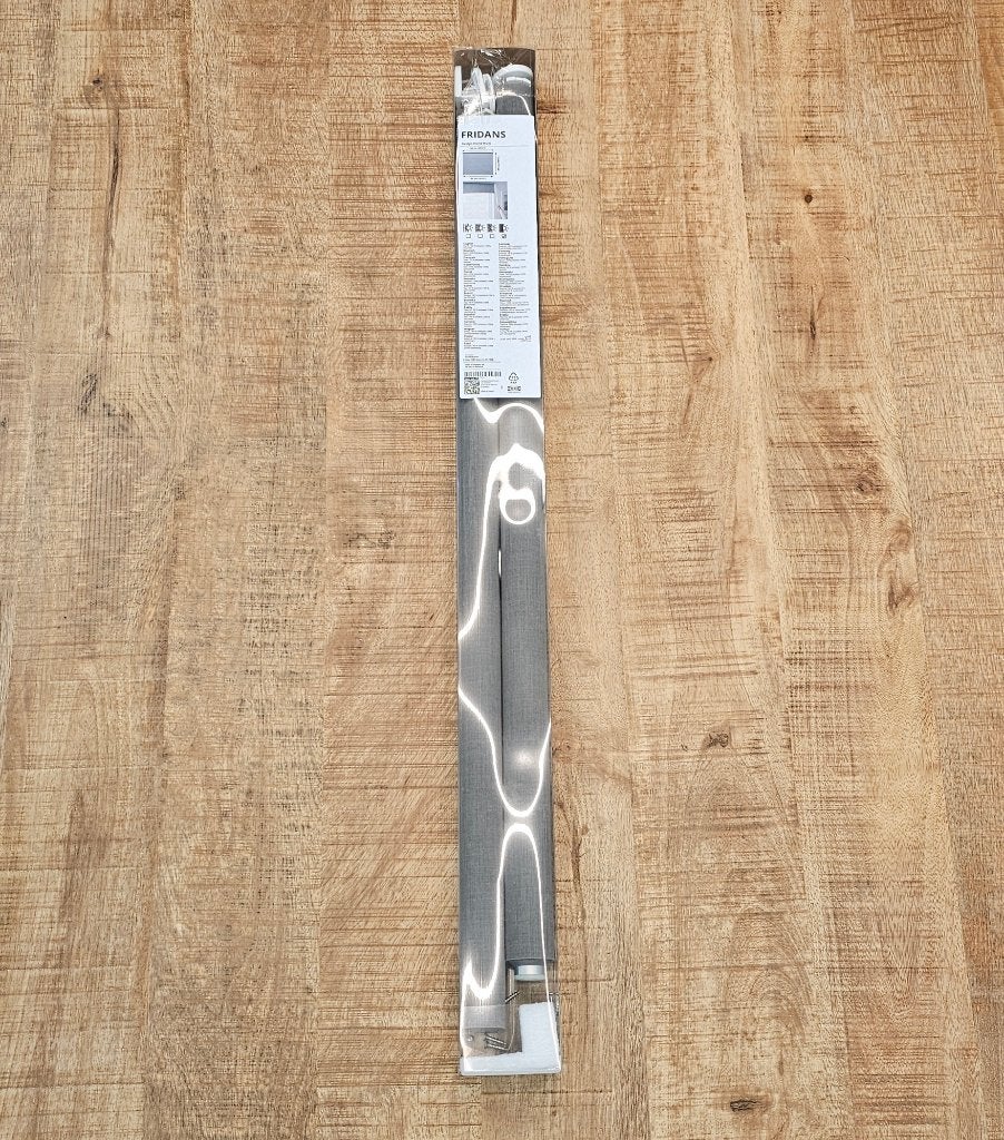 Ikea LÅNGDANS Rolgordijn – Grijs – 80x195 cm, Nieuw, Ophalen of Verzenden, Rolgordijn, Polyester