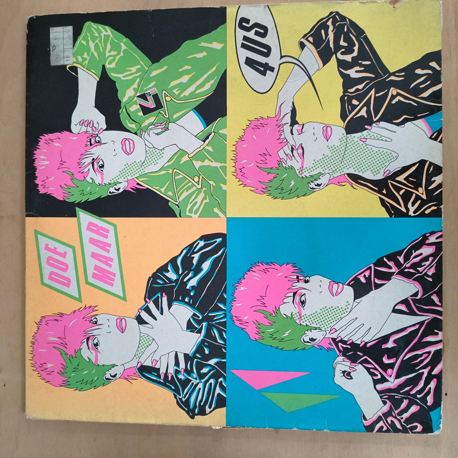 Doe Maar - 4us LP (1981) - Pop/New Wave Klassieker, Cd's en Dvd's, LP, Gebruikt, Pop, Originele persing