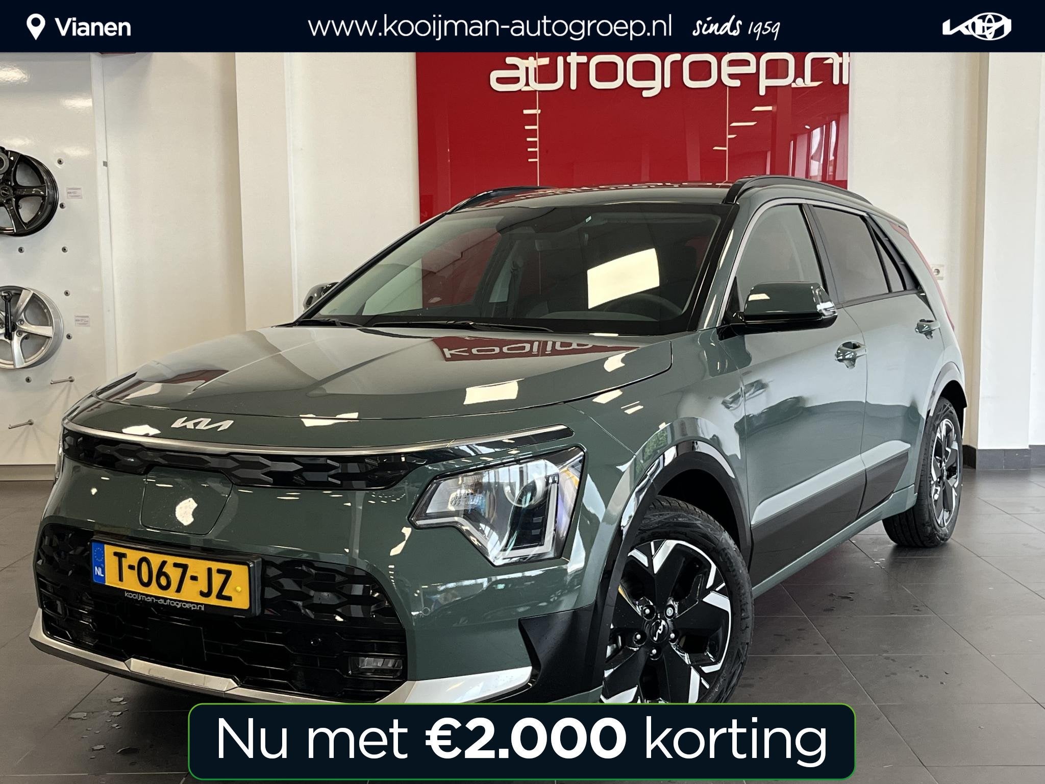 Kia Niro EV Edition 64.8 kWh ,Apple Carplay/Android Auto ,Ad
