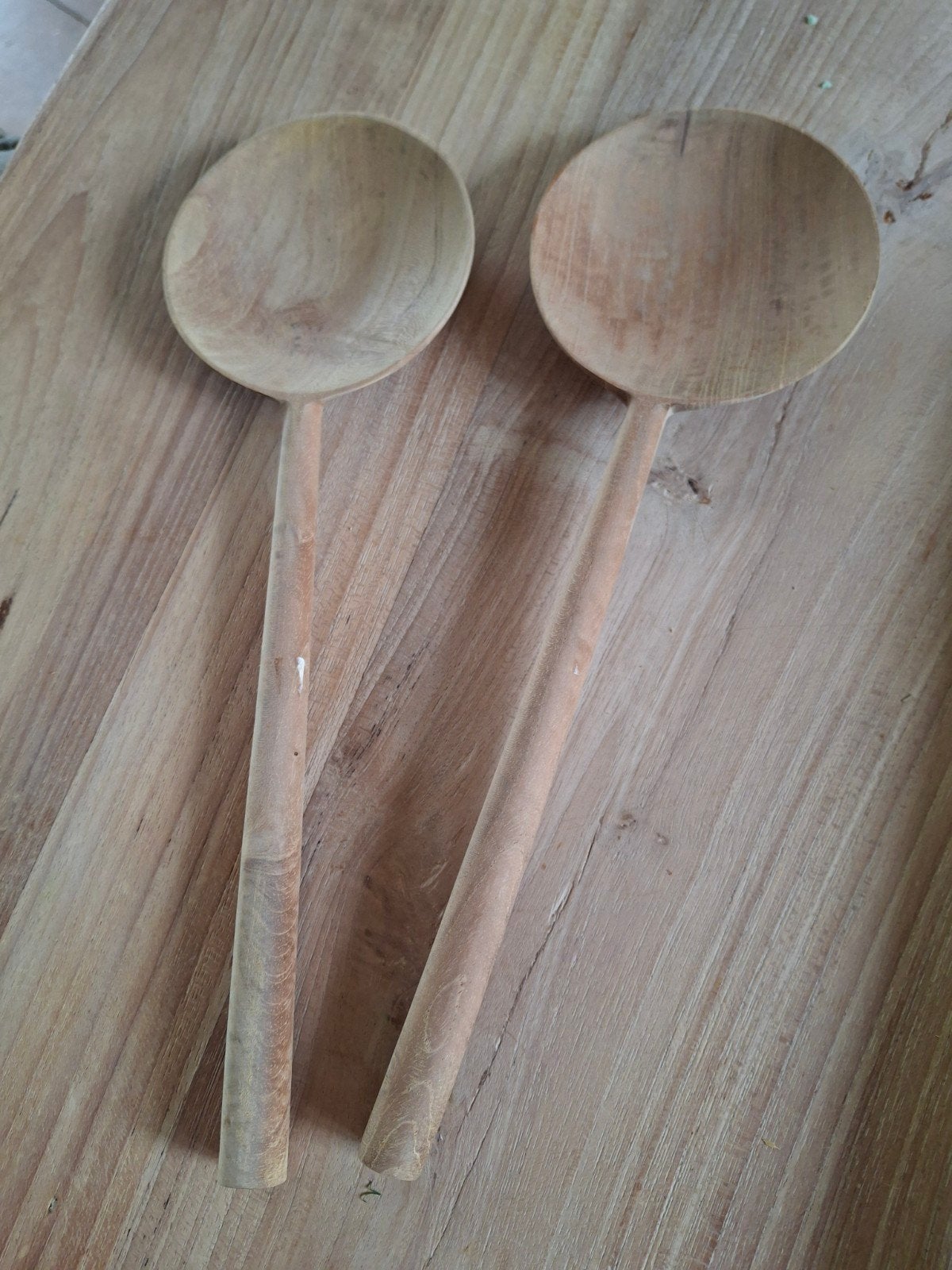2 grote houten amuselepels van Sissy Boy, Overige typen, Hout, Ophalen of Verzenden, Zo goed als nieuw