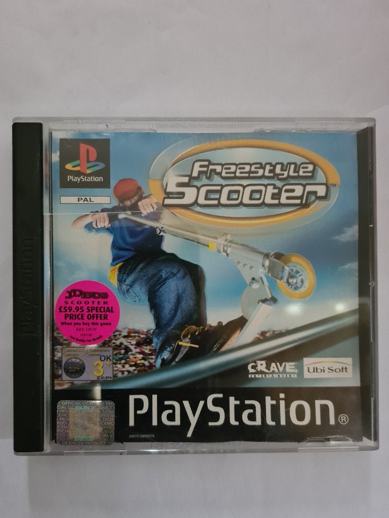 freestyle SCOOTER, Spelcomputers en Games, Games | Sony PlayStation 1, Gebruikt, 1 speler, Racen en Vliegen, Ophalen of Verzenden