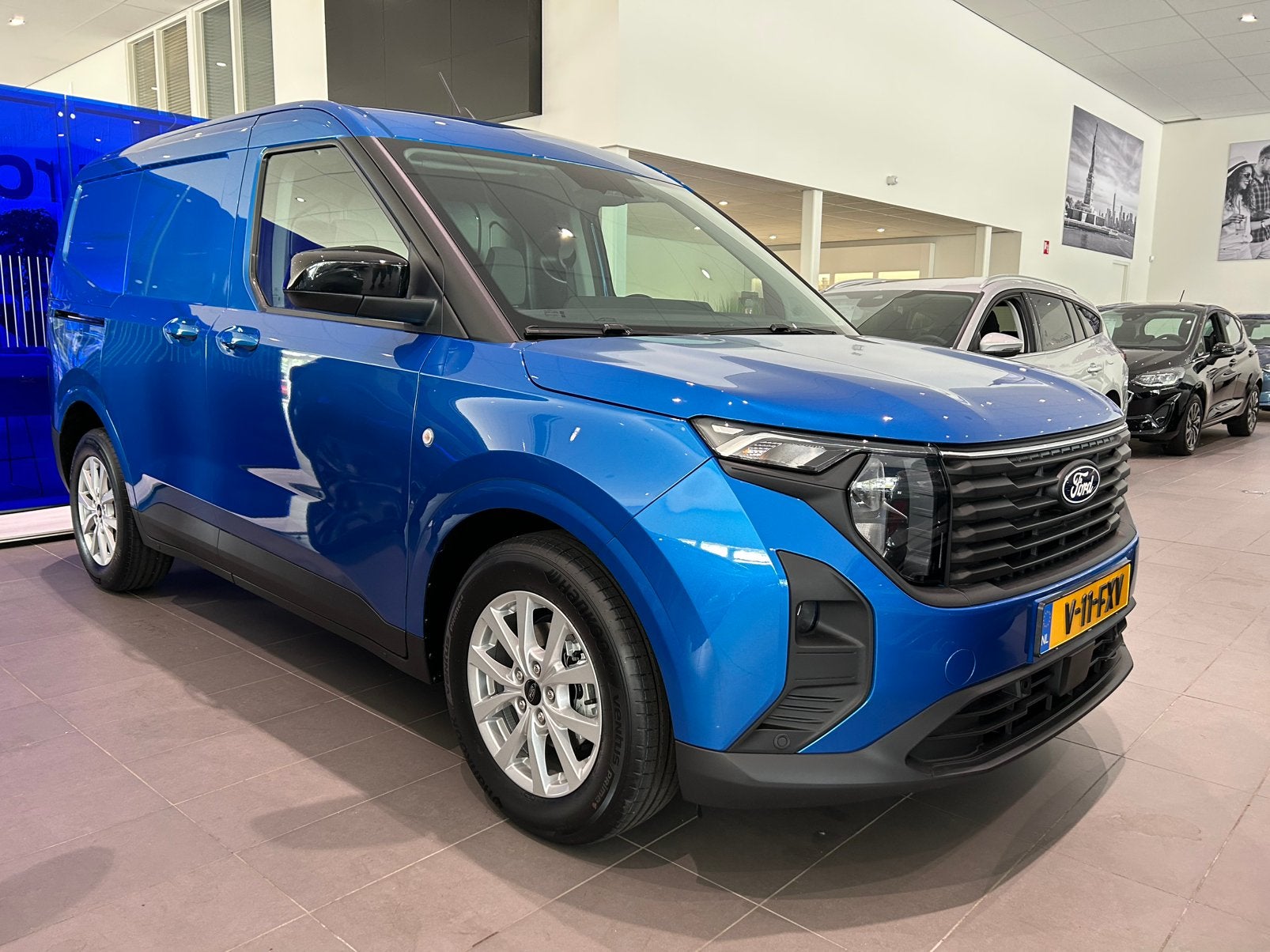 Ford Transit Courier 1.0 125pk Aut 2024 Blauw, 15 km/l, Blauw, 123 pk, 3 cilinders