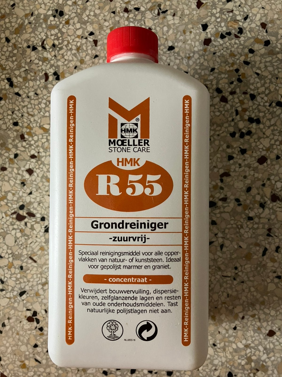 Volle fles HMK R55 Grondreiniger (zuurvrij), Ophalen of Verzenden, Nieuw