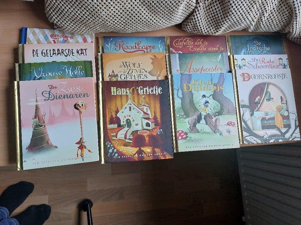 Mooie stapel Efteling Gouden Boekjes – 13 stuks, Verzamelen, Ophalen of Verzenden, Zo goed als nieuw, Overige typen