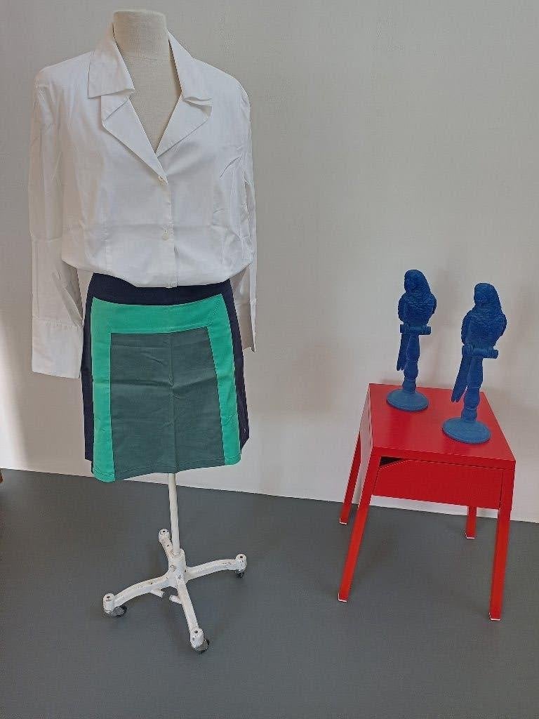 Prachtige rokje van Skunkfunk, nieuw, mt 5 = 42, Kleding | Dames, Ophalen, Skunkfunk, Blauw, Maat 42/44 (L)