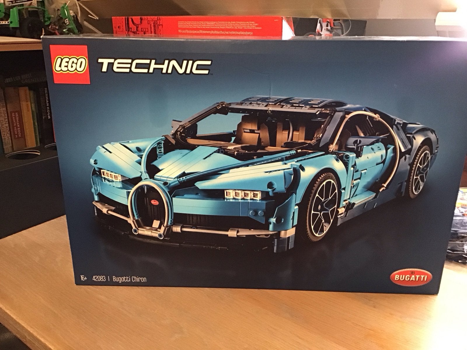 LEGO Technic Bugatti Chiron 42083 - Zo goed als nieuw, 16+,, Lego, Ophalen of Verzenden, Zo goed als nieuw, Technic