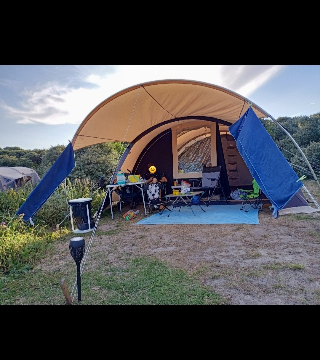 Obelink trail 6 persoons tent, Ophalen, Gebruikt