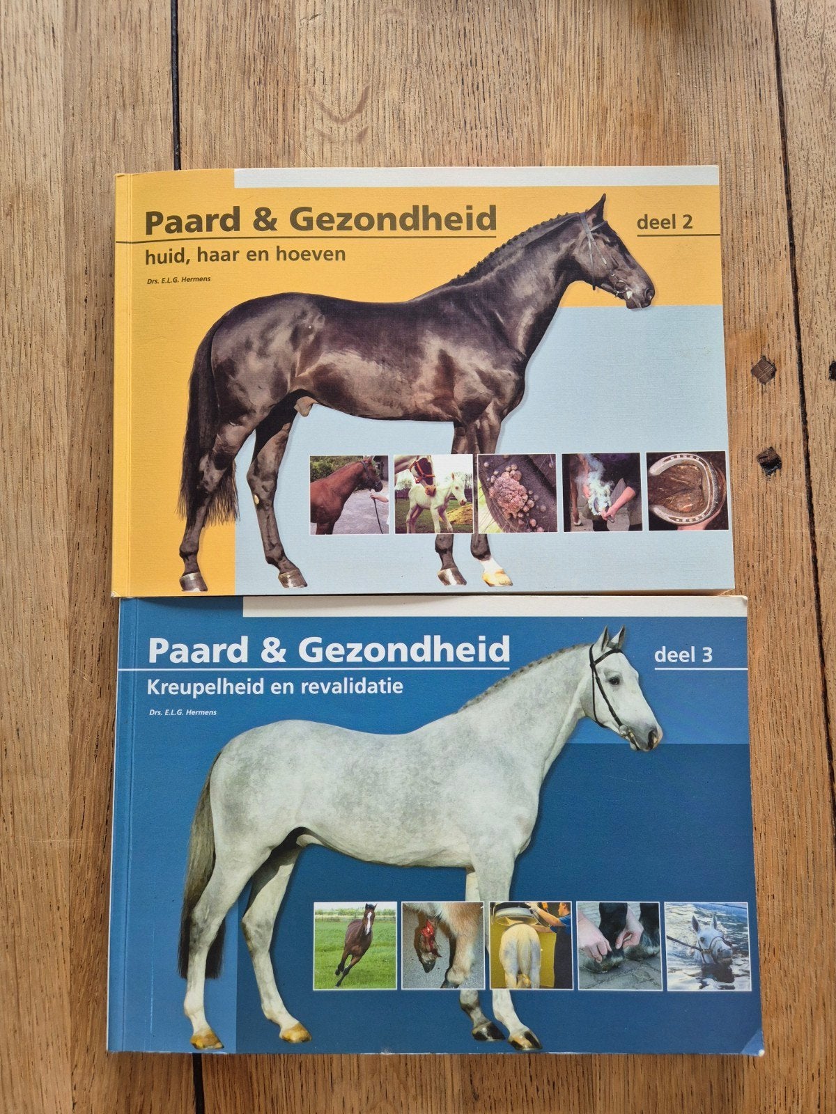 Deel 2 en 3 Paard en Gezondheid boeken, Ophalen of Verzenden, Zo goed als nieuw, Paarden of Pony's