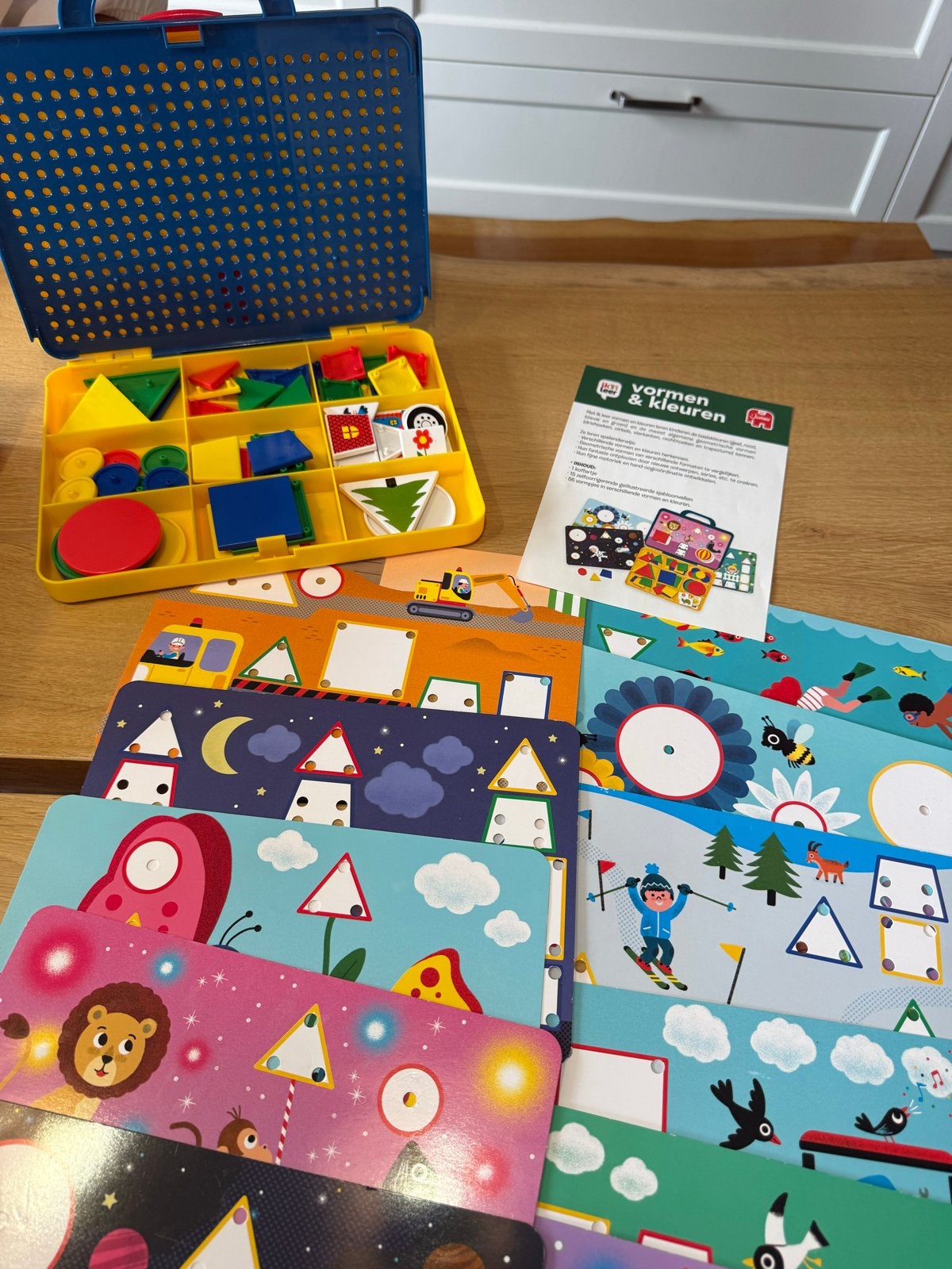 Educatief Spellenpakket: Vormen, Letters & Electro Dierenpre, Ophalen of Verzenden, Gebruikt, Puzzelen, Met licht