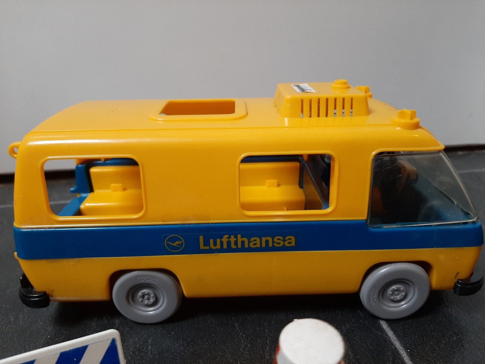 Playmobil lufthansa bus wagen, Ophalen of Verzenden