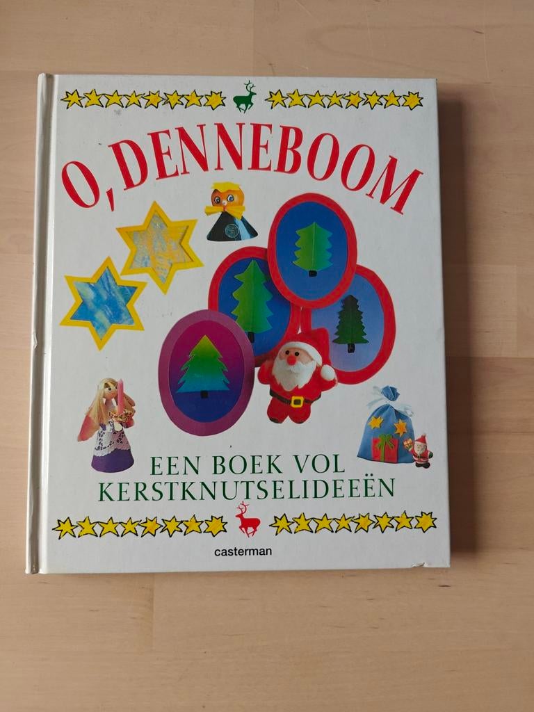 O, Denneboom Kerstknutselboek, Diversen, Kerst, Gebruikt, Ophalen of Verzenden
