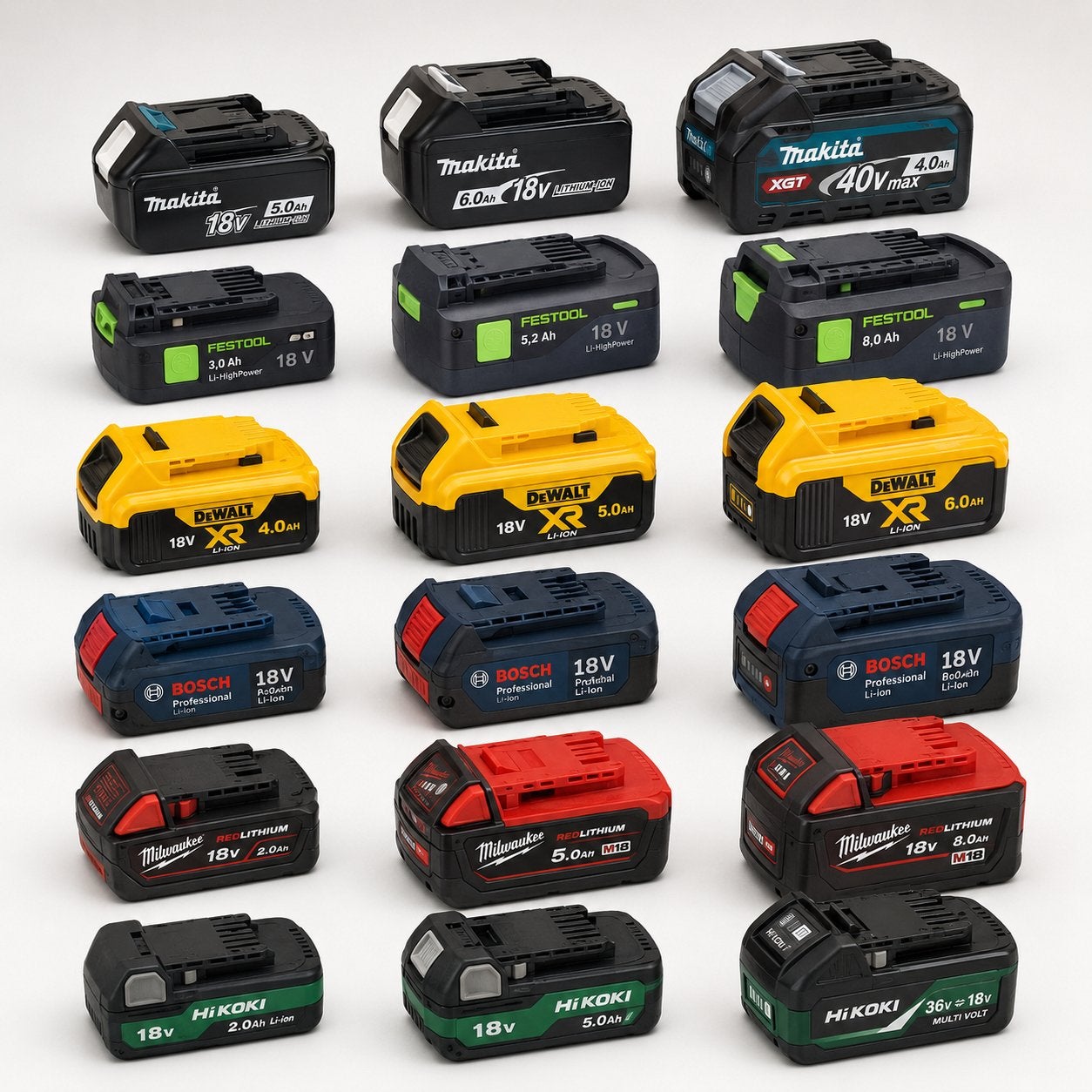 GEZOCHT Accu's: Bosch, Makita, Festool, Milwaukee, DeWalt, Doe-het-zelf en Verbouw, Gereedschap | Boormachines, Ophalen of Verzenden