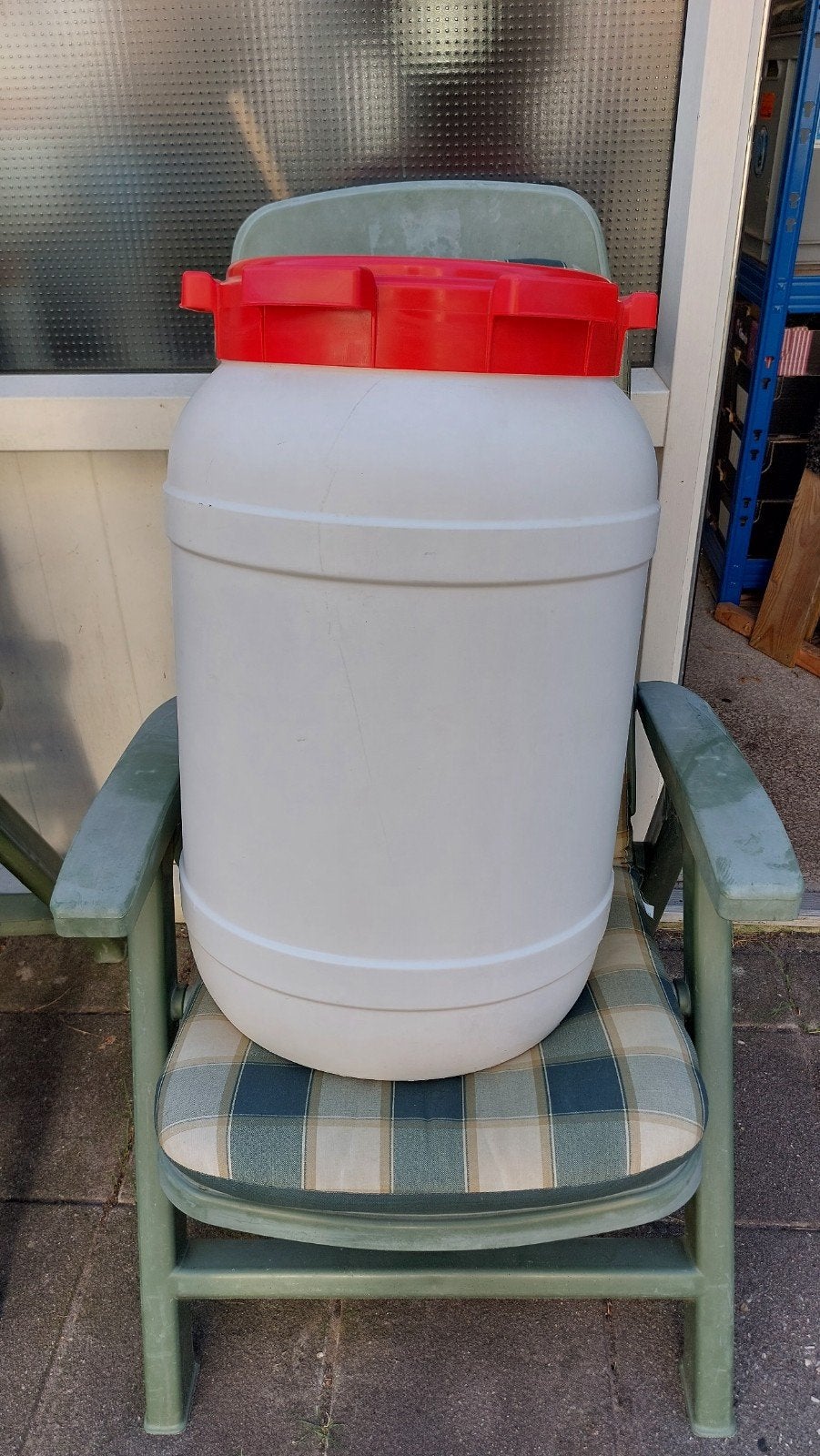 Wijdmondvat, plastic ton / vat,  zeilton, kanoton., Ophalen of Verzenden
