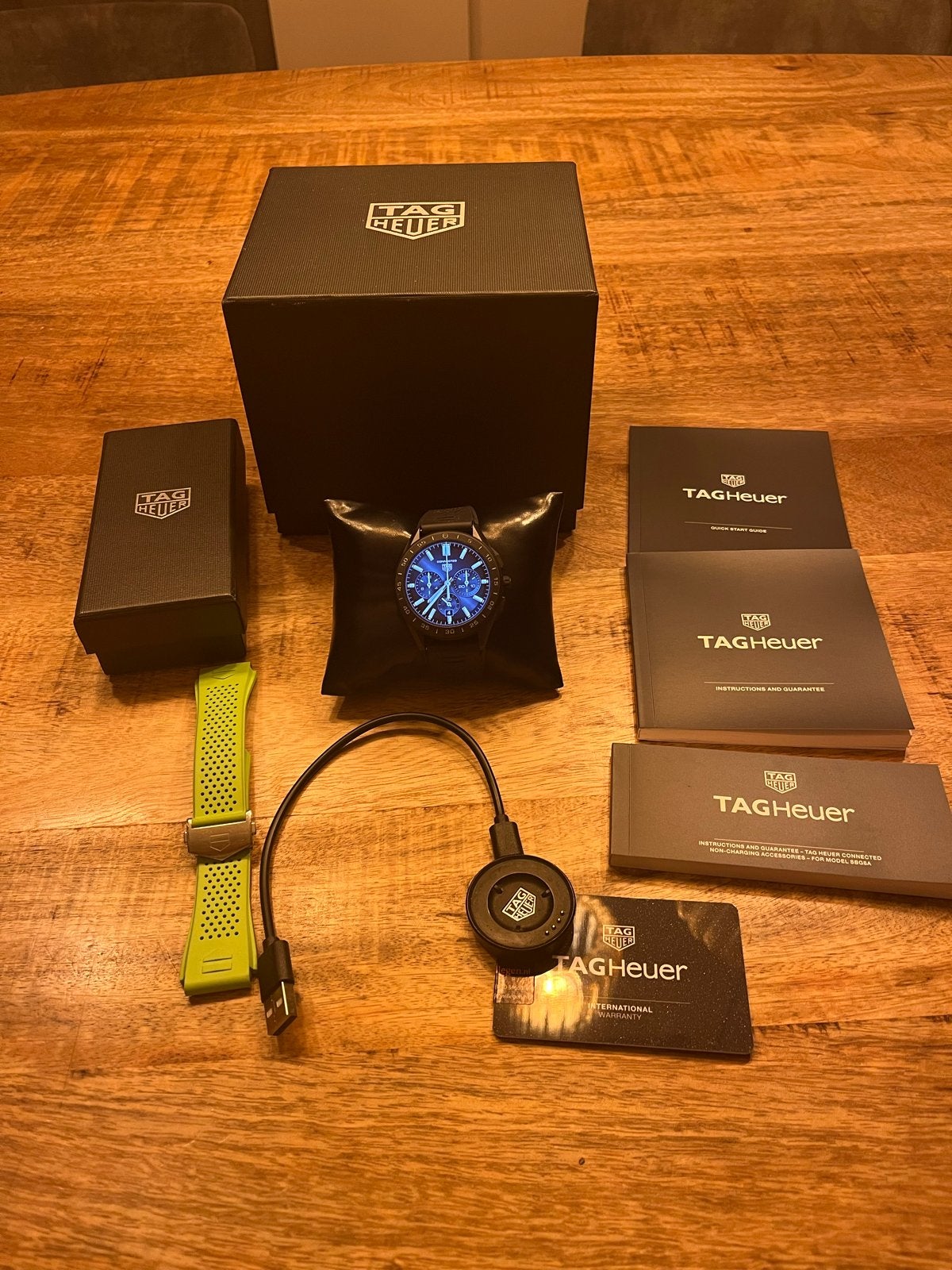 TAG Heuer Connected Calibre E4 Smartwatch - Zo goed als nieu, Ophalen of Verzenden, Zo goed als nieuw